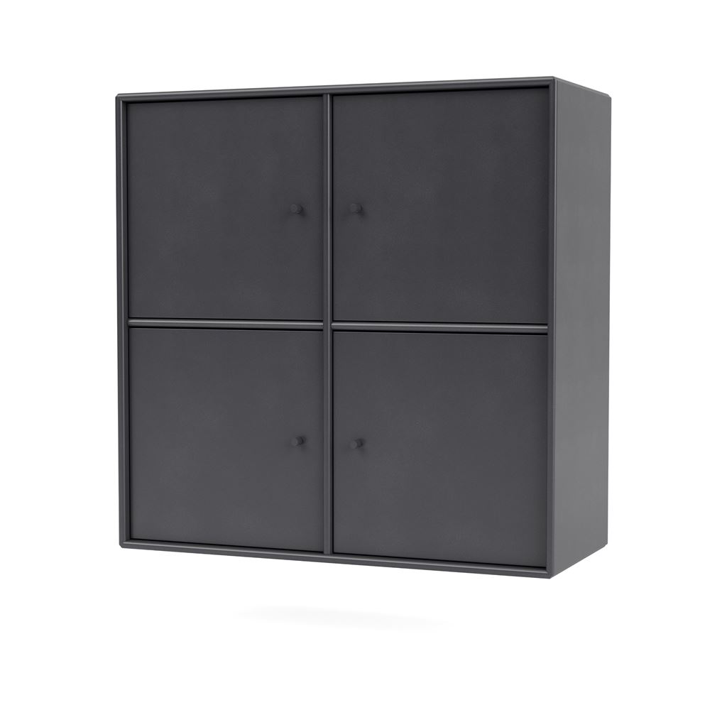 Billede af Montana Skab 1120 med Ophængsbeslag 69,6x69,6 cm - 36 Coal