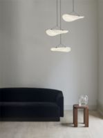 Billede af New Works Tense Chandelier Ø: 55 cm - White Tyvek
