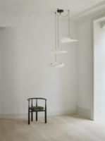 Billede af New Works Tense Chandelier Ø: 55 cm - White Tyvek