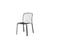 Billede af &Tradition Thorvald SC94 Space Copenhagen Outdoor Side Chair SH: 45,9 cm - Warm Black