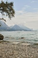 Billede af &Tradition Thorvald SC100 Space Copenhagen Outdoor Lounge Chair SH: 39,8 cm - Ivory 