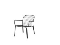 Billede af &Tradition Thorvald SC101 Space Copenhagen Outdoor Lounge Armchair SH: 39,8 cm - Warm Black