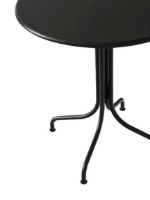Billede af &Tradition Thorvald SC96 Space Copenhagen Outdoor Café Table Ø: 70 cm - Warm Black