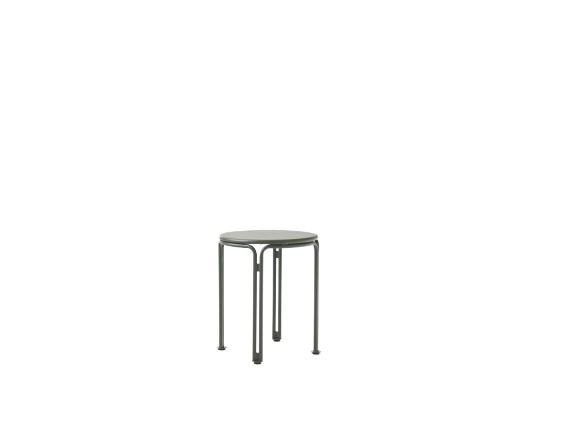 Billede af &Tradition Thorvald SC102 Space Copenhagen Outdoor Side Table Ø: 40 cm - Bronze Green