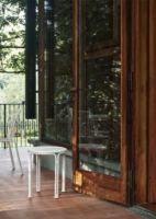 Billede af &Tradition Thorvald SC102 Space Copenhagen Outdoor Side Table Ø: 40 cm - Ivory