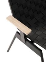 Billede af &Tradition Ville AV34 Andersen & Voll Outdoor Armchair SH: 46 cm - Warm Black