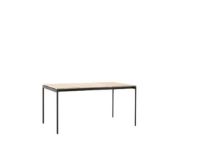 Billede af &Tradition Ville AV25 Andersen & Voll Outdoor Dining Table 90x150 cm - Warm Black/Teak