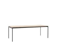 Billede af &Tradition Ville AV26 Andersen & Voll Outdoor Dining Table 90x220 cm - Bronze Green/Teak