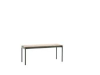 Billede af &Tradition Ville AV27 Andersen & Voll Outdoor Bench 40x110 cm - Bronze Green/Teak