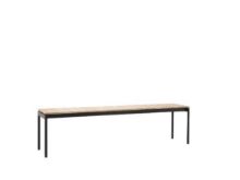 Billede af &Tradition Ville AV28 Andersen & Voll Outdoor Bench 40x180 cm - Warm Black/Teak