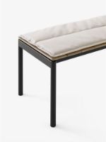 Billede af &Tradition Ville Seat Pad For AV27 Andersen & Voll Outdoor Bench - Sunbrella Heritage Papyrus