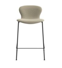 Billede af Bruunmunch PLAYchair Bar LowBack Fully Upholstered SH: 75 cm - Bouclé Crush 50/Black