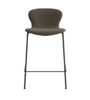 Billede af Bruunmunch PLAYchair Bar LowBack Fully Upholstered SH: 75 cm - Bouclé Crush 40/Black