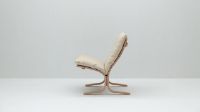 Billede af LK Hjelle Siesta Classic Lænestol Lav SH: 45 cm - Nature/Prescott Ivory