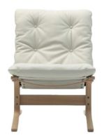 Billede af LK Hjelle Siesta Classic Lænestol Lav SH: 45 cm - Nature/Prescott Lamb