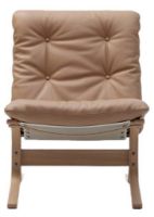 Billede af LK Hjelle Siesta Classic Lænestol Lav SH: 45 cm - Nature/Hemsen Anilin Sand