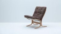 Billede af LK Hjelle Siesta Classic Lænestol Lav SH: 45 cm - Nature/Dunes Dark Brown