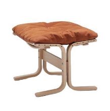 Billede af LK Hjelle Siesta Classic Fodskammel H: 45 cm - Nature/Dunes Rust