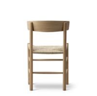 Billede af Fredericia Furniture 3239 J39 Mogensen Spisebordsstol SH: 46,5 cm - Lys Olieret Eg/Søgræs Flet 