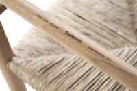 Billede af Fredericia Furniture 3239 J39 Mogensen Spisebordsstol SH: 46,5 cm - Lys Olieret Eg/Søgræs Flet 