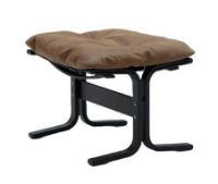 Billede af LK Hjelle Siesta Classic Fodskammel H: 45 cm - Black/Vintage Rangers