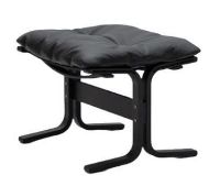 Billede af LK Hjelle Siesta Classic Fodskammel H: 45 cm - Black/Prescott Black Ink