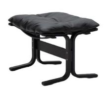 Billede af LK Hjelle Siesta Classic Fodskammel H: 45 cm - Black/Prescott Black Ink