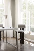 Billede af NORR11 Hippo Bar Chair SH: 75 cm - Black Oak/Barnum 03
