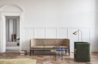 Billede af &Tradition AJ5 Mayor 3 Pers. Sofa L: 200cm - Brun/Sortlakeret Eg 