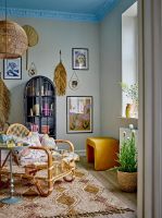 Billede af Bloomingville Baal Loungestol SH: 34 cm - Natur/Rattan
