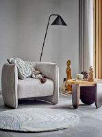 Billede af Bloomingville Bacio Loungestol SH: 44 cm - Natur