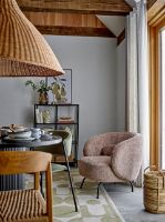 Billede af Bloomingville Marlo Spisebordsstol SH: 45 cm - Grøn