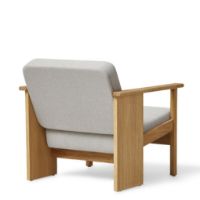 Billede af Form & Refine Block Lounge Chair SH: 39 cm - Oak/Grain