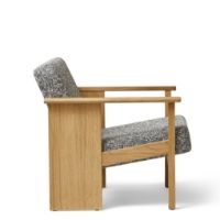 Billede af Form & Refine Block Lounge Chair SH: 39 cm - Oak/Zero
