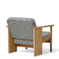 Billede af Form & Refine Block Lounge Chair SH: 39 cm - Oak/Zero