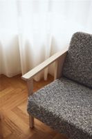 Billede af Form & Refine Block Lounge Chair SH: 39 cm - White Oak/Zero