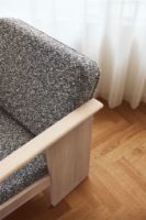 Billede af Form & Refine Block Lounge Chair SH: 39 cm - White Oak/Zero