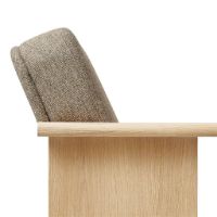 Billede af Form & Refine Block Lounge Chair SH: 39 cm - White Oak/Hallingdal 65
