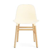 Billede af Normann Copenhagen Form Stol SH: 44cm - Eg/Cream