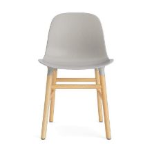 Billede af Normann Copenhagen Form Stol SH: 44cm - Eg/Varm Grå