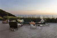 Billede af HOUE Level 2 Corner Lounge Sofa Right 139x92,5 cm - Dark Grey/Leaf 