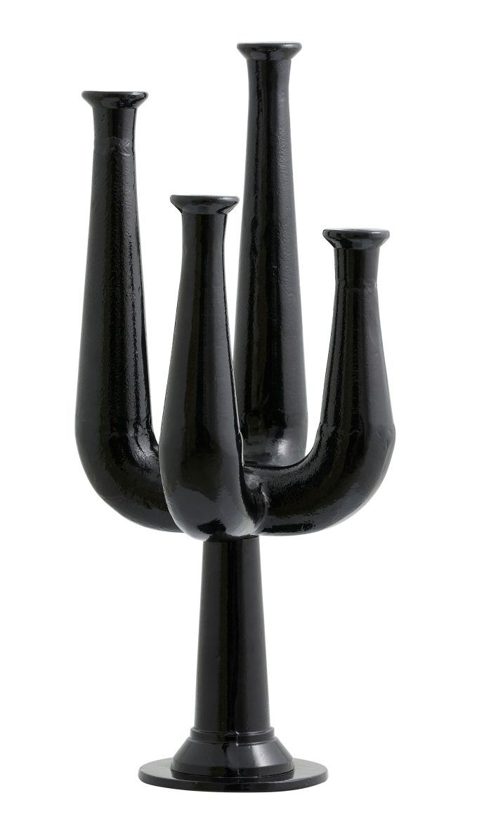 Billede af Nordal ULOPU 4 Armet Lysestage H: 50 cm - Sort