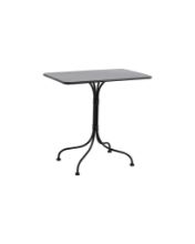 Billede af Nordal VIOLA Havebord 77x52 cm - Sort