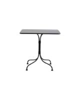 Billede af Nordal VIOLA Havebord 77x52 cm - Sort