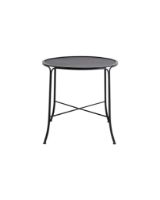 Billede af Nordal ARAS Havebord Ø: 75 cm - Sort