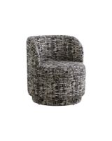 Billede af Nordal BOMU Loungestol - Sort/Hvid