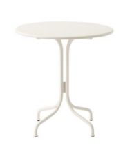 Billede af &Tradition Thorvald SC96 Space Copenhagen Outdoor Café Table Ø: 70 cm - Ivory 