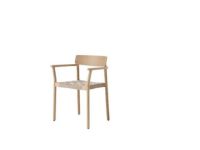 Billede af &Tradition Betty TK9 Armchair SH: 46 cm - Lacquered Oak/Natural Webbing