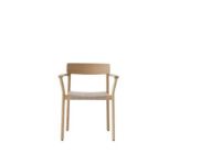 Billede af &Tradition Betty TK9 Armchair SH: 46 cm - Lacquered Oak/Natural Webbing