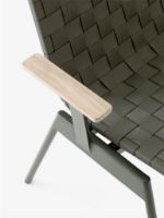 Billede af &Tradition Ville AV34 Andersen & Voll Outdoor Armchair SH: 46 cm - Bronze Green